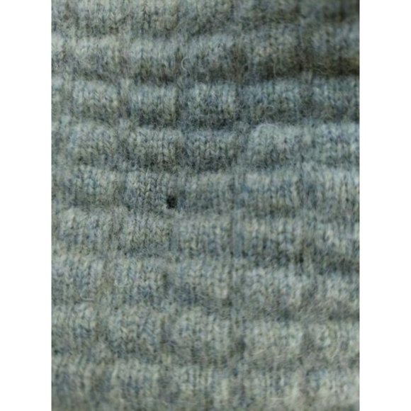 SKYR Women's Light Green Waffle Knit Full Zip Sweater Jacket Hoodie Size Medium - Picture 8 of 9